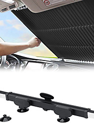 cheap -StarFire Retractable Windshield Sun Shade for Car Large Sun Visor Protector Blocks 99% UV Rays Cooling Windshield Sunshade Protecto Auto Sunshade Fit Front Window Universal Car Models
