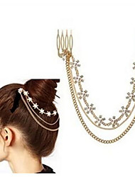cheap -Simple Classic Style Alloy Hair Tool with Pure Color 1pc Wedding / Party / Evening Headpiece
