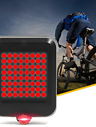 cheap -USB Rechargeable Bike Tail Light  Smart Bicycle Turn Signal Lights with 80 Lumens 64 LED Light Beads, Portable Brake Light Warning Light Fits on Any Road Bikes