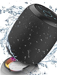 cheap -Bluetooth Speaker ZEALOT S53 Portable Bluetooth Speaker with Lights Rich Stereo Bass IP67 Waterproof Outdoor Speaker Wireless Speaker 24H Playtime Dual Pairing for Beach Travel Hiking