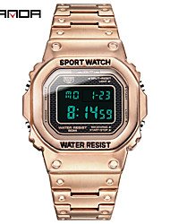 cheap -SANDA Digital Watch for Men Digital Digital Stylish Stylish Casual Waterproof Calendar Alarm Clock Alloy Alloy Fashion