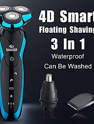 cheap -Electric Razor Electric Shaver Rechargeable Shaving Machine for Men Beard Razor Wet-Dry Dual Use Water Proof Fast Charging