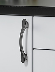 cheap -5pcs Dark Gray Zinc Alloy Handle North European And American Simple Cabinet Drawer Wardrobe Cabinet Door Single Hole Small Handle