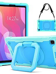 cheap -Tablet Case Cover For Samsung Galaxy Tab A7 A7 Lite A 8.0&quot; Galaxy Tab S7 FE Handle Shoulder Strap with Stand Camouflage PC