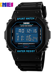 cheap -SKMEI Digital Watch for Men Digital Digital Stylish Stylish Tactical Watch Waterproof Calendar Alarm Clock ABS Silicone Fashion