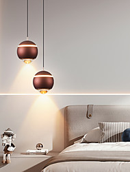 cheap -10 cm Single Design Pendant Light LED Island Light Glass Nordic Style Bedside Dining Room Bedroom 220-240V