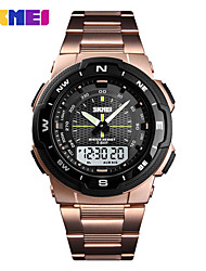 cheap -SKMEI Digital Watch for Men Analog - Digital Digital Stylish Stylish Modern Style Waterproof Calendar Alarm Clock Alloy Stainless Steel Fashion