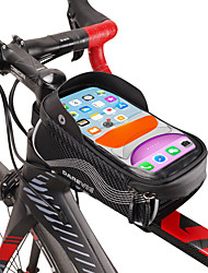 cheap -2 L Bike Frame Bag Top Tube Touchscreen Waterproof Portable Bike Bag Polyester EVA Bicycle Bag Cycle Bag Cycling Outdoor Exercise