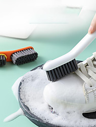 cheap -1pc Shoe Brush Plastics Cleaning Washing Shoes Long Handle