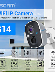 cheap -ESCAM G14 IP Camera 1080P PTZ WIFI Night Vision Indoor Support