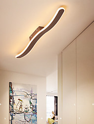 cheap -Nordic Modern Ceiling Light LED Simple Aluminum Strip Wave Shaped Porch Corridor Aisle Light