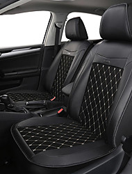 cheap -StarFire High End Luxury PU Leather Universal Car Seat Cover Artificial Suede Diamond Pattern for Most Car Interior Seat Cover 1pcs