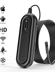 cheap -Industrial Endoscope Camera Digital Borescope with 720P 0 inch Inspection Camera 5.0m(16Ft) 2.0m(6.5Ft) 1.0m(3Ft) 2 mp Waterproof Recording Image and Video Function Portable LED Light Dual Camera