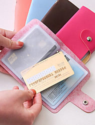 cheap -Function 24 Bits Card Case Business Card Holder Men Women Credit Passport Card Bag ID Passport Card Wallet