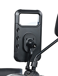 cheap -WEST BIKING® Bike Phone Mount Portable Durable for Triathlon Aluminium Alloy ABS+PC Cycling Bicycle Black Rough Black 1 pcs