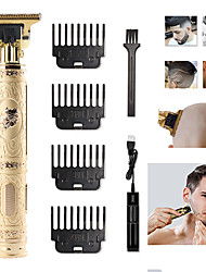 cheap -T9 USB Electric Hair Cutting Machine Rechargeable New Hair Clipper Man Shaver Trimmer For Men Barber Professional Beard Trimmer