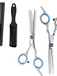 cheap -4pcs/set Hairdressing Scissors Hair Scissors Professional Hairdressing Scissors Cutting Thinning Scissors Barber Shear Accessories