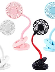 cheap -Portable Electric Small Fan Mini Aromatherapy Clip Fan USB Rechargeable Summer Outdoor Travel Hanging Bendable Cooling Fans