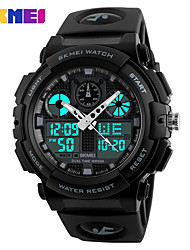 cheap -SKMEI Digital Watch for Men Analog - Digital Digital Stylish Stylish Casual Waterproof Calendar Alarm Clock Plastic Silicone Fashion