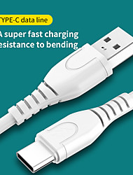 cheap -USB C to USB C Cable Quick Charge 6 A 0.1m(0.3Ft) TPE ABS+PC For Macbook Samsung Xiaomi Phone Accessory