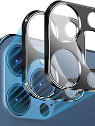 cheap -[2PCS] Metal Camera Lens Protector Designed for iPhone 13 12 Pro Max mini 11 Pro Max Case Friendly Bubble Free 9H Hardness &amp; Easy Installation - Gray