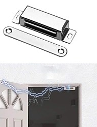 cheap -Magnetic Door Closer Stainless Steel Cupboard Cabinet Magnet Door Stop Catches Latches Metal Furniture Hardware