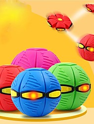 cheap -Flat Throw Disc Ball Flying UFO Magic Balls With Led Light For Teenager&#039;s Toy Balls Boy Girl Outdoor Sports Toys Gift
