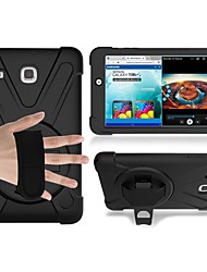 cheap -Tablet Case Cover For Samsung Galaxy Tab E 8.0 Case Heavy Duty Hybrid Shockproof Protection Cover Built with Kickstand and Hand Strap for Samsung Galaxy Tab E 32GB SM-T378/Tab E 8.0 Inch SM-377 Tablet (Black)