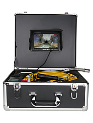 cheap -Industrial Endoscope Camera Digital Borescope with 720P 7 inch Inspection Camera 40.0m(130Ft) 30.0m(90Ft) 20.0m(60Ft) 16 mp Recording Image and Video Function Pipeline 1 mm F927DJTR-20M-30M-40M-50M
