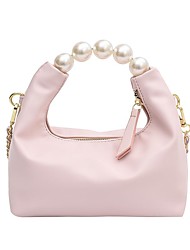 cheap -women&#039;s moon bag shoulder bag pearl handbags niche handbags women&#039;s bags chain shoulder messenger bag