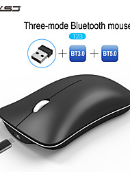 cheap -HXSJ T23 Wireless Bluetooth / Wireless 2.4G Optical Office Mouse / Silent Mouse 1600 dpi 3 pcs Keys