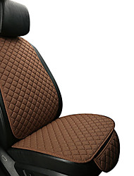 cheap -StarFire 1pcs Flax Car Seat Cover Four Seasons Front Rear Auto accessories Black/Beige/Red/Coffee Colors Car Seat Cover Interior Details Universal Size Car Seat Protector