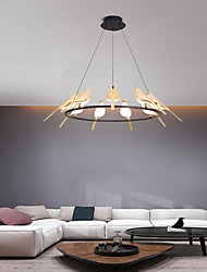 cheap -100cm Nordic Style Pendant Light LED Bird DesignLuxury Designer Art Lamp Metal Living Room Restaurant Bar 85-265V