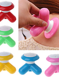 cheap -1pc Multi-color Mini Electric Handled Wave Vibrating Head Massager USB Charging Massager For Full Body