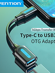 cheap -Vention USB C to USB Adapter OTG Cable Type C to USB 3.0 2.0 Female Cable Adapter for MacBook Pro Xiaomi Mi 9 Type-C Adapter