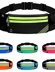 cheap -Belt Pouch / Belt Bag for Running Travel Walking Jogging Sports Bag Reflective Adjustable Waterproof Polyester Running Bag
