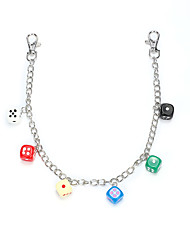 cheap -Women&#039;s Chain Belt Garter Belt Metal Chain Buckle Free Chain Charm Pendent Casual Cowboy Party Gift Multicolor