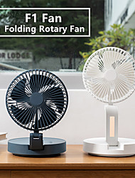 cheap -F1 Folding rotary fan Portable Quiet Operation 4000mAh Battery Strong Airflow USB Charging Fan