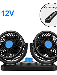 cheap -12v  Summer 360-Degree Adjustable Car Automatic Air-Cooled Low-Noise Car Cooler Car Fan Decoration Accessories