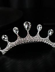 cheap -Wedding Bridal Alloy Crown Tiaras / Hair Combs / Headdress with Crystals / Rhinestones 1 PC Wedding / Special Occasion Headpiece