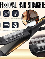 cheap -Hair Straightener Four-gear Temperature Adjustment Ceramic Tourmaline Ionic Flat Iron Curling Iron Hair Curler For Women Hair