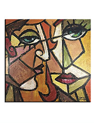 cheap -Oil Painting Handmade Hand Painted Wall Art Contemporary Picasso Style People Abstract Home Decoration Decor Stretched Frame Ready to Hang