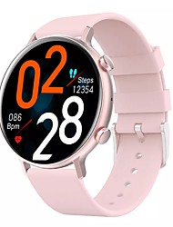 cheap -GW33 SE Smart Watch 1.3 inch Smartwatch Fitness Running Watch Bluetooth Pedometer Call Reminder Activity Tracker Compatible with Android iOS Women Men Waterproof Hands-Free Calls Media Control IP 67