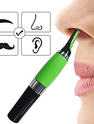 cheap -Eyebrow Ear Nose Trimmer Men&#039;s Removal Scissors Razor Electric Nose Hair Trimmer Razor Neck Eyebrow Hair Removal (not included in dry battery delivery)
