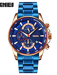 cheap -SKMEI Quartz Watch for Men Analog Quartz Stylish Stylish Casual Waterproof Stopwatch Day Date Alloy Alloy Fashion