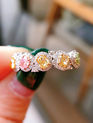 cheap -Open Cuff Ring Wedding Classic Gold Copper Precious Stylish Luxury 1pc / Women&#039;s / Gift
