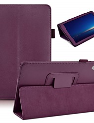 cheap -Leather Case Compatible with Lenovo Tab M8 HD 8.0 Inch 2019 Release (TB-8505F/8505X) Tablet Multi-Angle Viewing Leather Slim Lightweight Protective Shell Cover with Stand