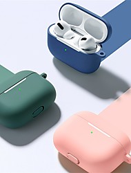 cheap -Case Cover Compatible with AirPods Pro Airpods 1/2 AirPods 3 Waterproof Shockproof Dustproof Solid Color PC Headphone Case
