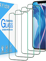 cheap -[4PCS] Screen Protector For Apple  iPhone 13 12 Pro Max mini 11 Pro Max SE 2020 XR XS Max Tempered Glass Case Friendly Bubble Free High Definition