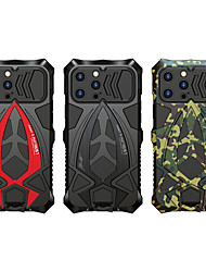 cheap -Phone Case For Apple Back Cover iPhone 13 12 Pro Max Mini Shockproof Dustproof Military Grade Protection Armor Metal